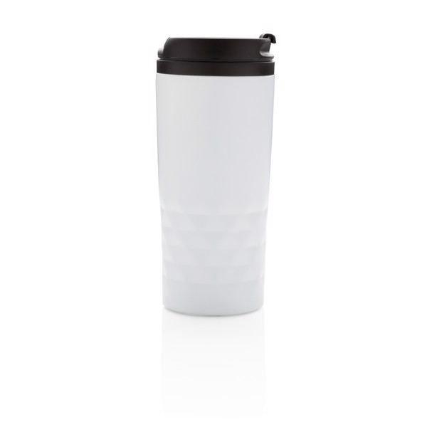 Geometric mug - White