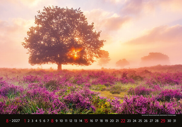 Nástěnný kalendář Landscapes 2027