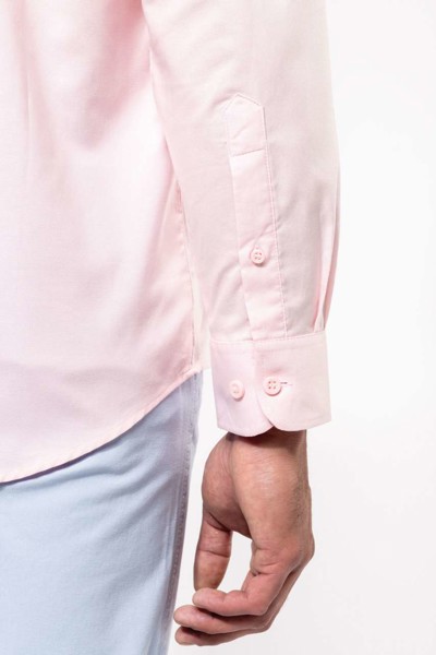 Muška oxfordska košulja dugih rukava - Bijela / L