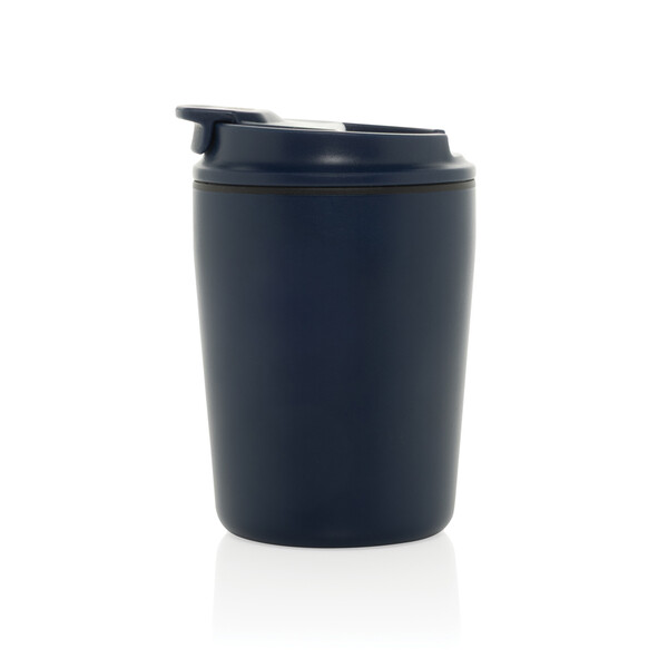 Tasse à café 220ml dans une boite cylindrique Pico Barista - Bleu Marine