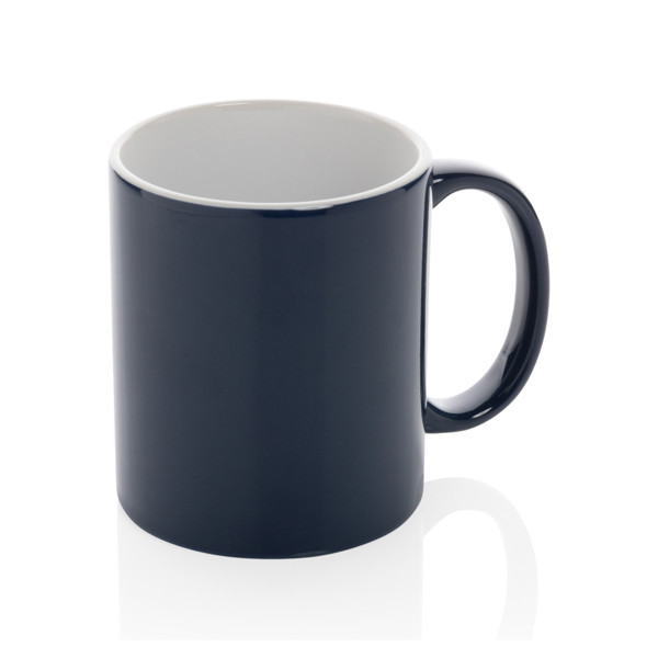 Ceramic classic mug 350ml - Navy