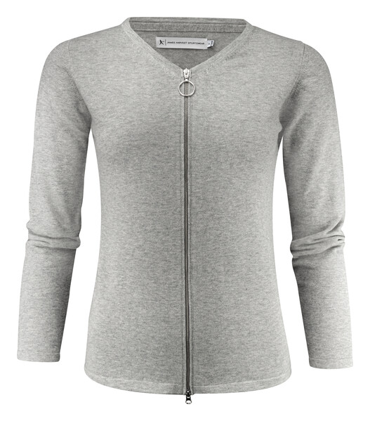 Harvest Ashland Woman Cardigan Greymelange XS