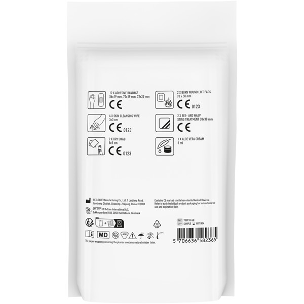MyKit Bisse und Stiche in Papierhülle - weiss