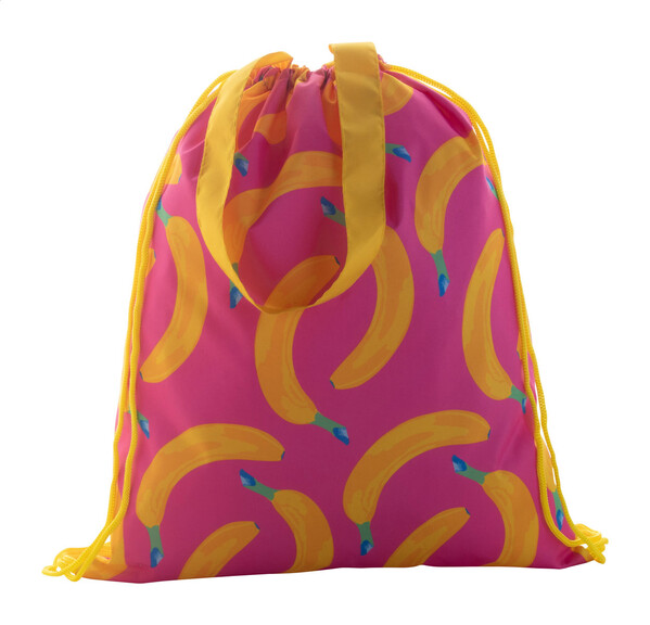 Sac piscine personnalisé CreaDraw Shop - Jaune / Blanc