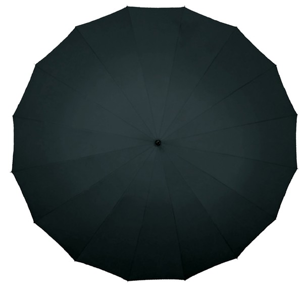 FALCONE - Parapluie de compact - Manuel -  102 cm - Noir