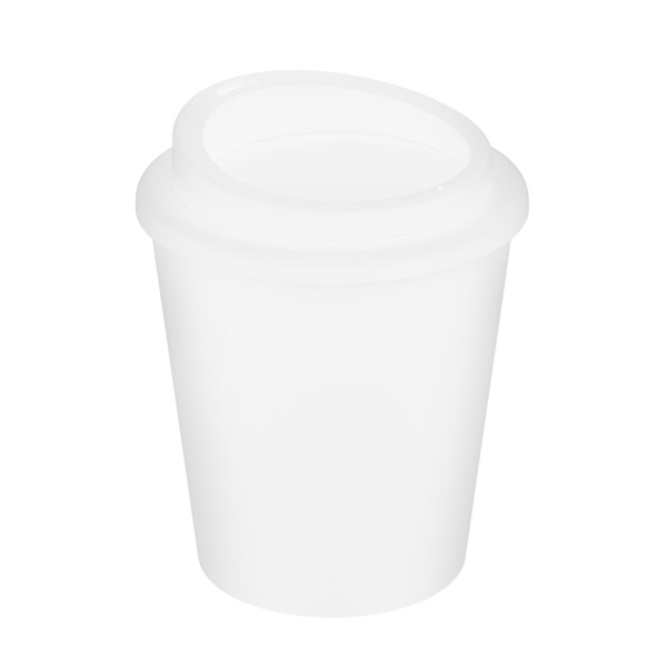 Kaffeebecher "Premium" Small - Weiß