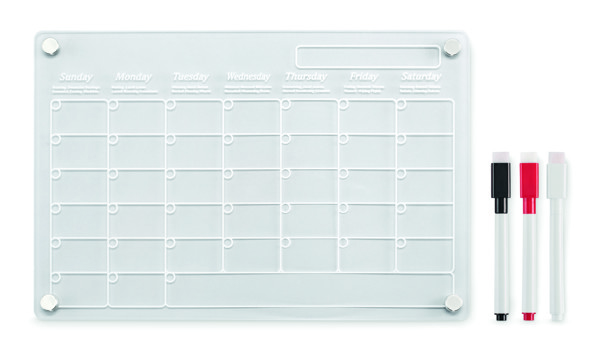 Magnetic acrylic planner Planit