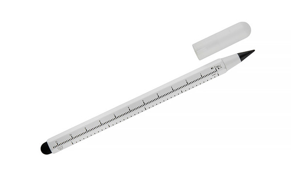 Fountain pencil with measure DRAWI - white