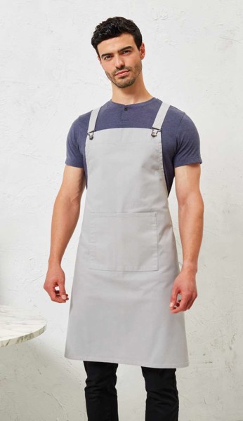 Keresztpántos 'Barista' Kötény - Silver