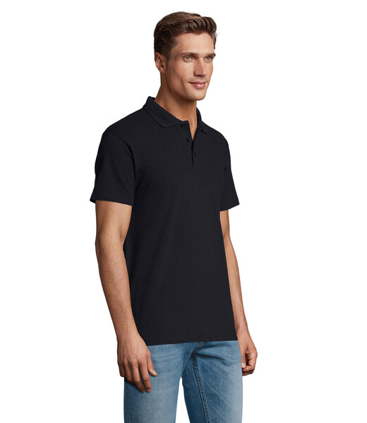 SPRING II  Polo homen  210g - Azul MarinhoXXL