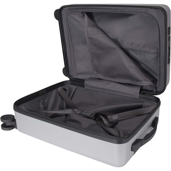 Valise cabine Rover Pro de 20" et 40L recyclée GRS - Argent