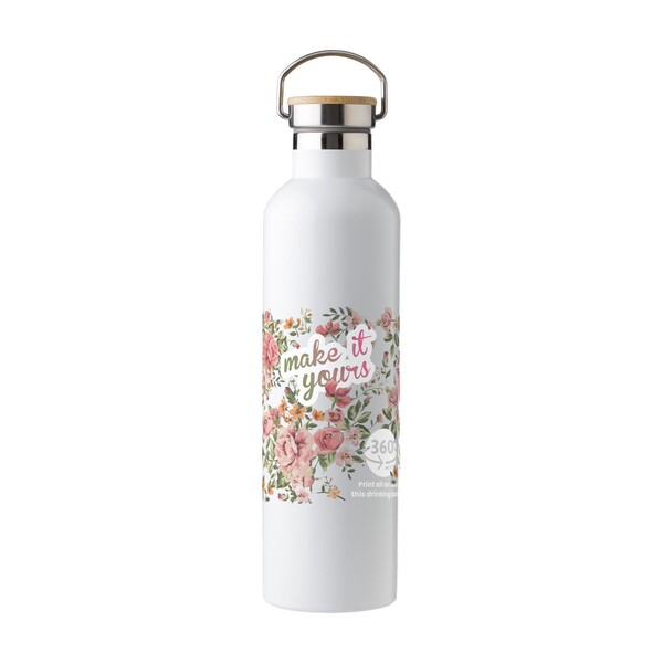 Gourde double paroi Damien | 1 l - blanc