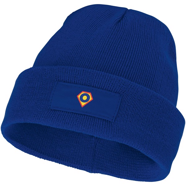 Bonnet avec patch Boreas - Bleu