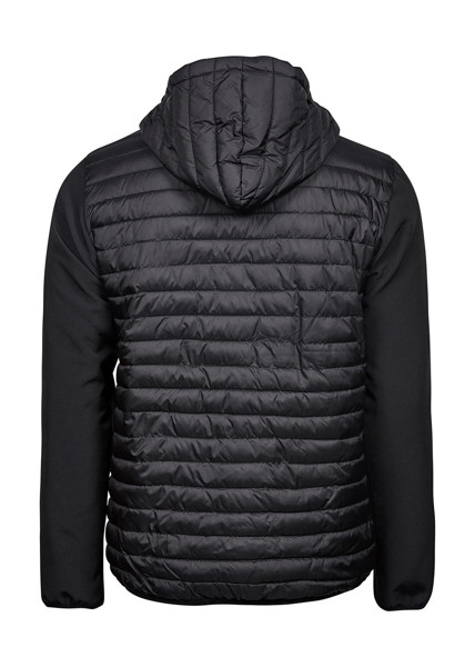 Hooded Crossover Jacket - Black / XL
