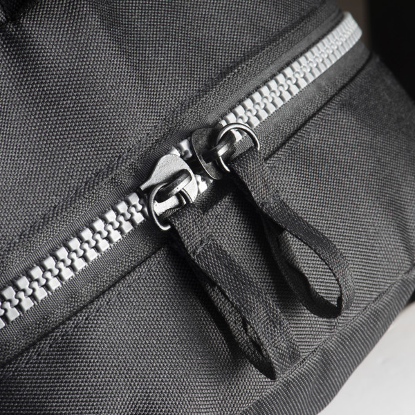 Zaino Porta Pc In Pet Riciclato Effetto Melange - Nero
