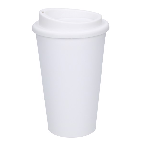 Kaffeebecher "Premium" - Weiß