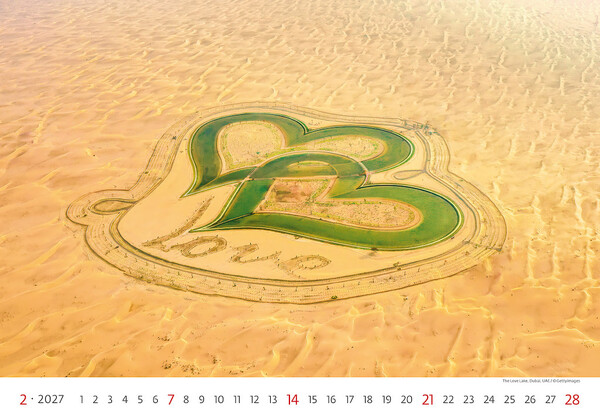 Calendar World Wonders