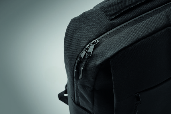 Mochila fina para portátil 15" Akraos - Preto