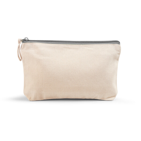 Trousse coton bio 280g BIUTIFULDAY - gris