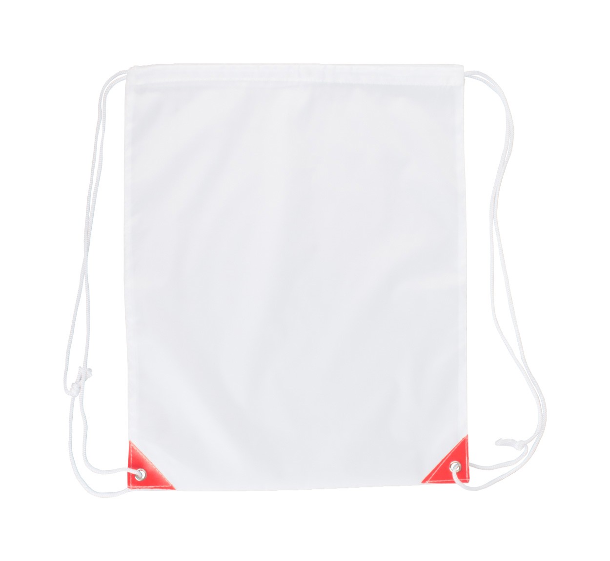 Drawstring Bag Nofler - White / Red