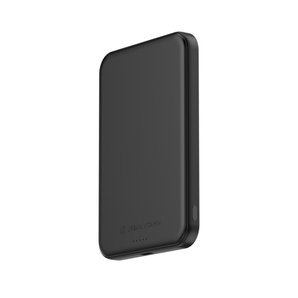 Powerbanka Qi2.2 25W Urban Vitamin Pomona 5000mAh - Černá