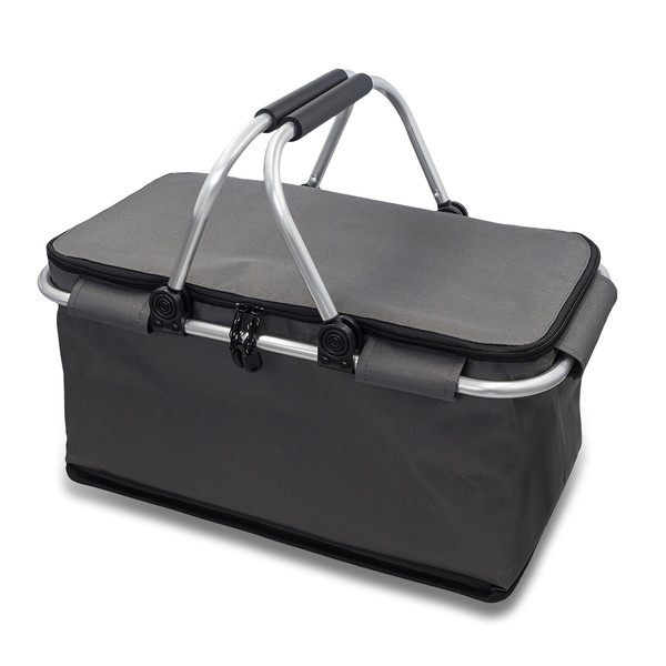 Huron insulated picnic basket - Graphite