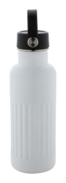 Insluated Bottle Streaky Go - White