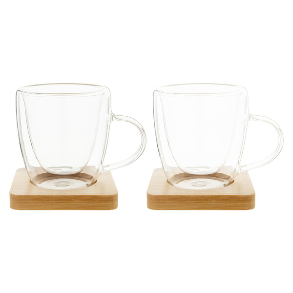 Set de tasses en verre espresso Mocaboo