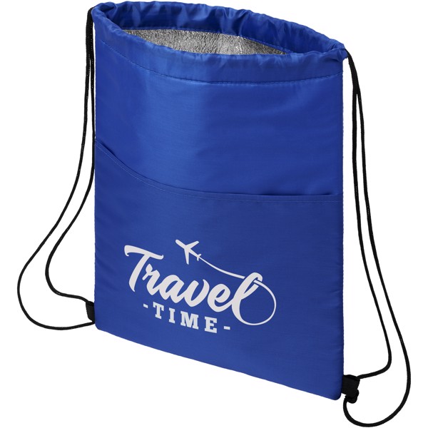 Sac isotherme Oriole avec cordon et capacité de 12 canettes 5L - Bleu royal