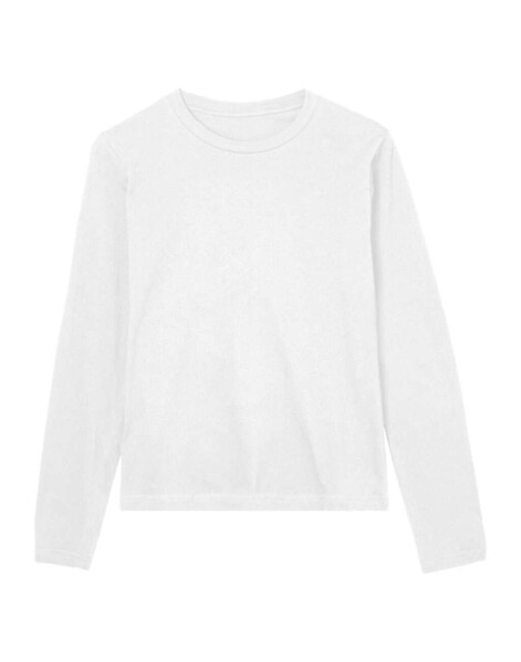 Mens Regular Long Sleeve Tee - White / L
