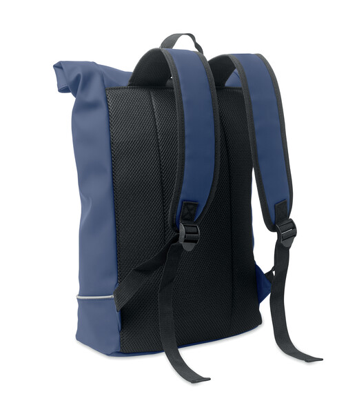 Sac à dos en PU pour ordinateur Laptosa - Bleu
