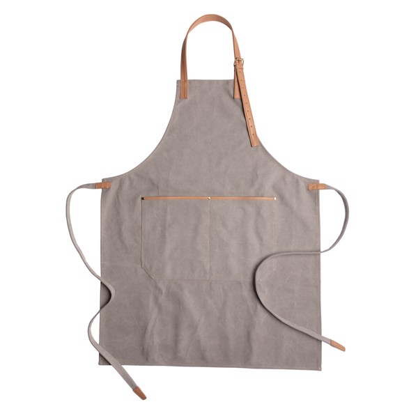 Deluxe canvas chef apron - Grey