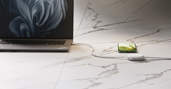 Zens Oplaadkabel USB-C naar USB-C Pro 2 - Wit