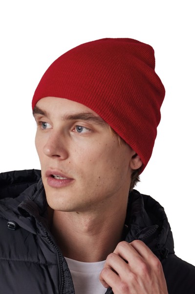 Fleece Lined Beanie - White