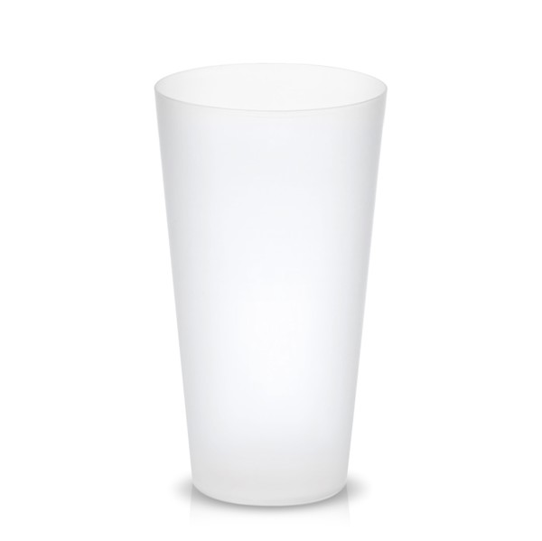 Copo Reutilizável Em Pp, 600Ml Personalizado Em Iml - Translúcido