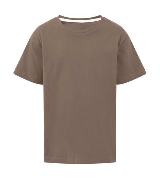 Signature Tagless Tee Kids - Deep Taupe / 152 (11-12/2XL)