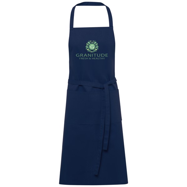 Orissa 200 g/m² organic cotton apron - Navy