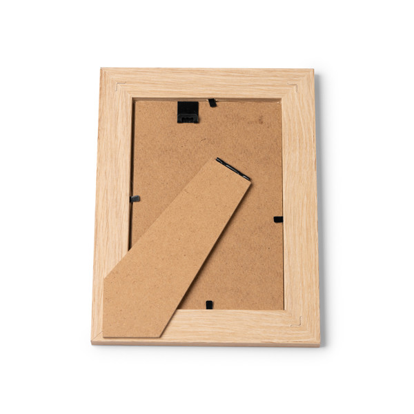 Personalised MDF wood photo frame 10x15 with glass