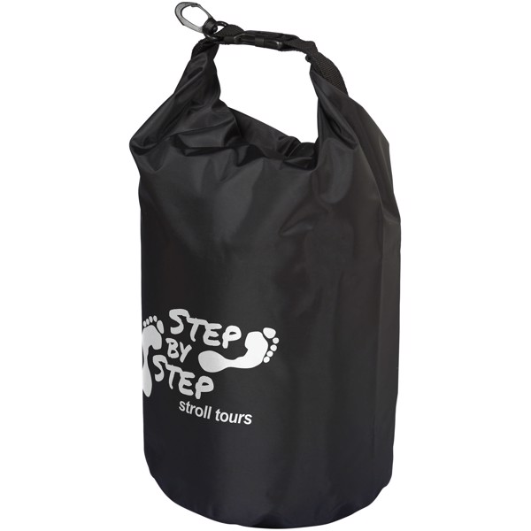 Camper 10 litre waterproof bag - Solid Black