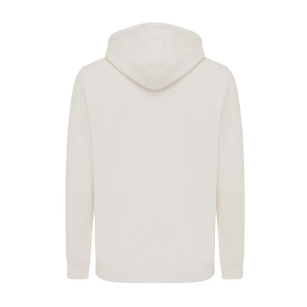 Iqoniq Rila Lightweight Hoodie aus recycelter Baumwolle - Ivory White / XXS