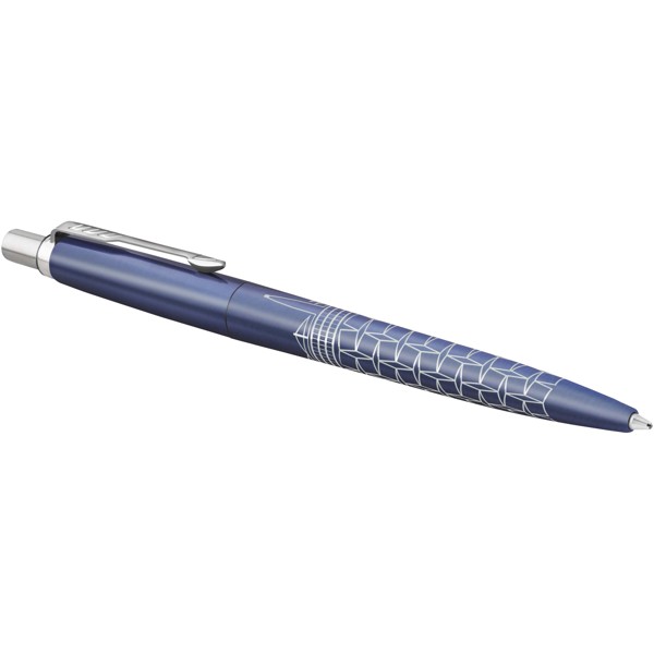 Stylo bille Parker Jotter SE Global Icons (encre bleue) - Bleu électrique