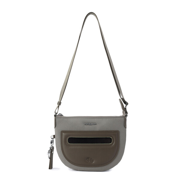 BONBON S | Crossbody semilună L + RFID - Hedgren - Vintage Taupe