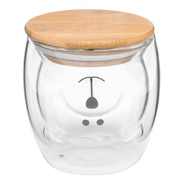 Glass Bamboo Bear