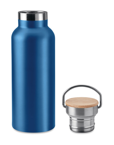 Flacon double paroi 500 ml Helsinki - Bleu