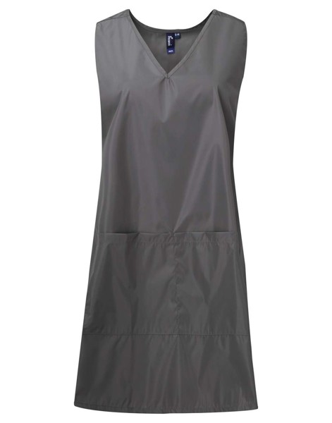 Waterproof Wrap Around Tunic - Dark Grey / S/M