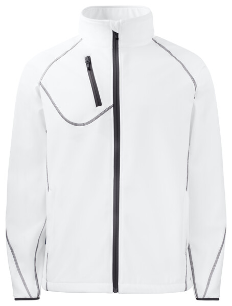 2422 softshelljacket men white 5XL