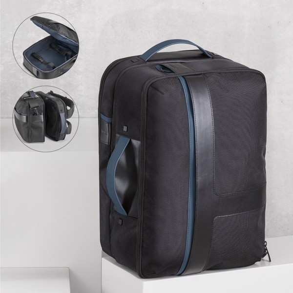 DYNAMIC BACKPACK I. Sac à dos 2 en 1 pour ordinateur portable 15.6'' en 1680D