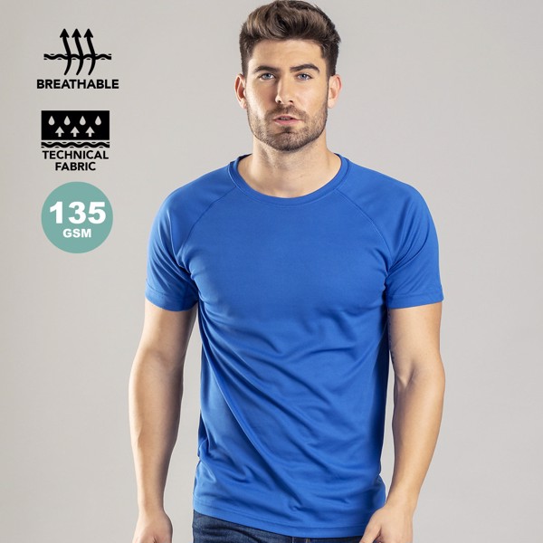 Camiseta Adulto Tecnic Plus - Naranja Fluor / XXL