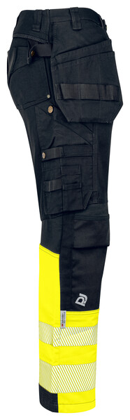 6525 Pants Hi Viz. Yellow/Black C46