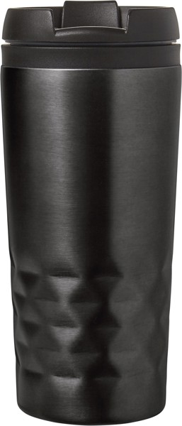 Double-walled travel mug Lorraine | 300 ml - black